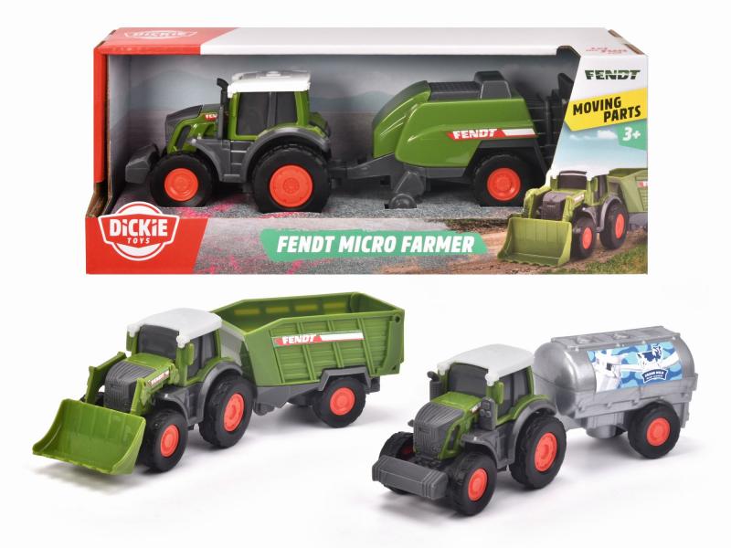 Traktor Fendt Micro Farmer, 18cm, 3 druhy